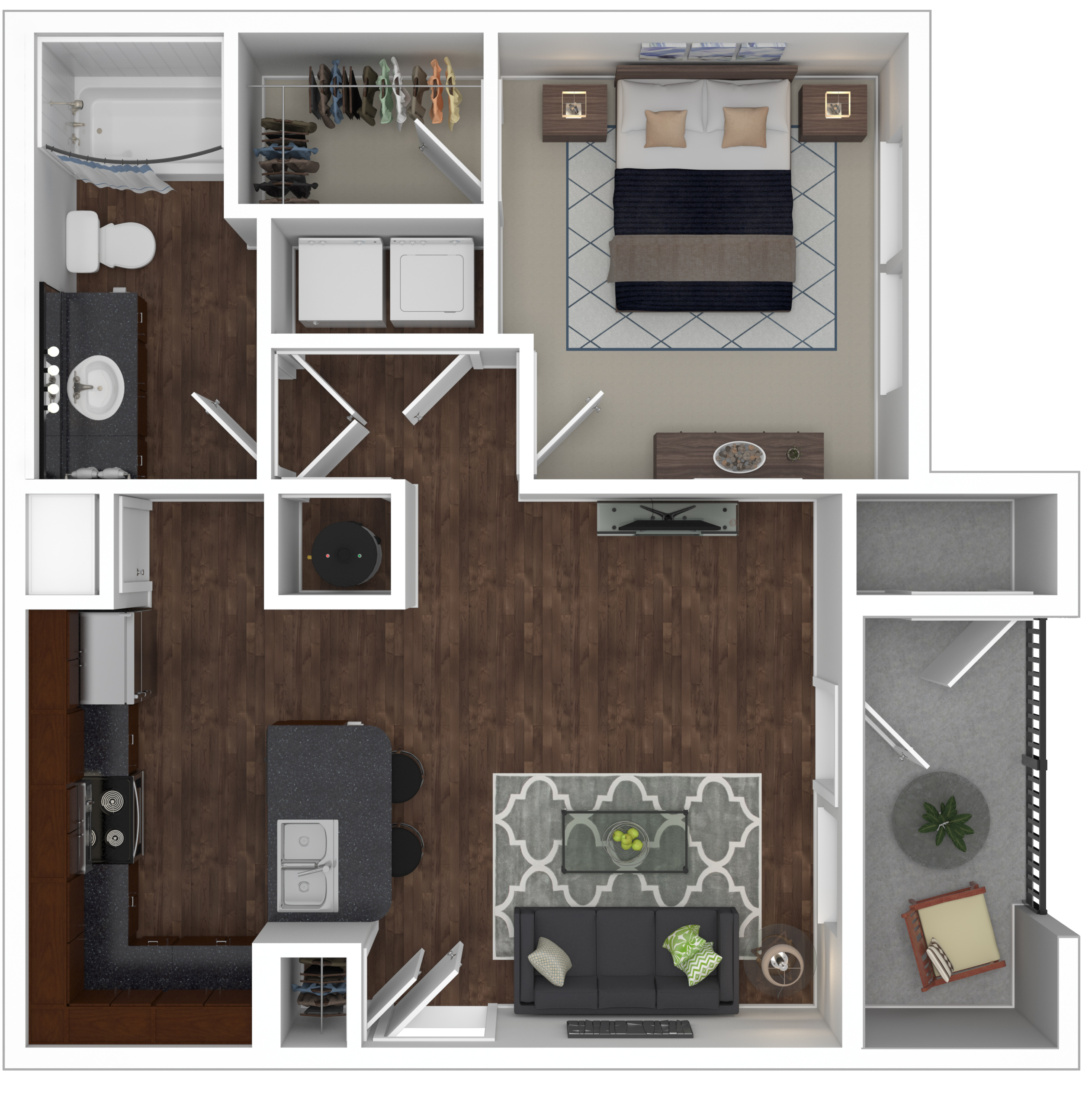 The Cheyenne - 3D Plan